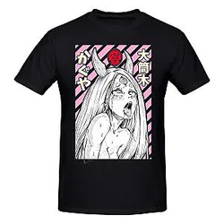 Ahegao T-shirt - Short Sleeve T-shirt Cotton Graphics T-shirt