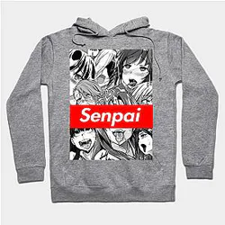 Ahegao Hoodie - Senpai / ahegao
