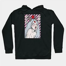Ahegao Hoodie - Kaguya Otsutsuki Ahegao Echi