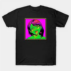 Ahegao Shirt - Ahegao Gothic PopArt TP42