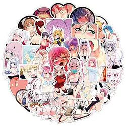 New Ahegao 50pcs Stickers 2021