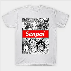 Ahegao Shirt - Senpai / ahegao TP42