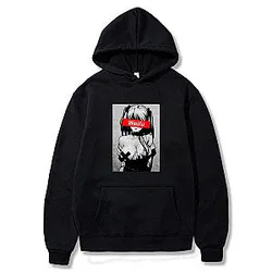 2021 New Ahegao Hoodie Waifu Material