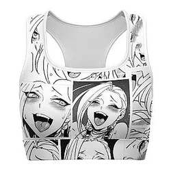 Ahegao Sports Bra Jinx
