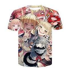 Ahegao Anime T-Shirt - Casual Streetwear Printed T-Shirts