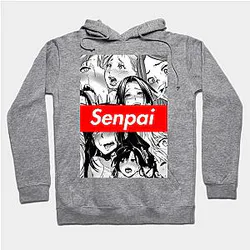 Ahegao Hoodie - Senpai / ahegao