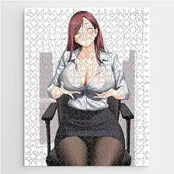 Ahegao Puzzles - Secretary Girl Puzzle