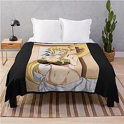 Ahegao Blankets - Sexy Girl Hentai Anime Soft Throw Blanket