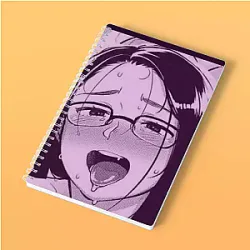 Ahegao Notebooks - Ahegao Japanese Girl Designed Journal Diary Gift