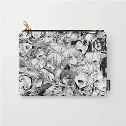 Ahegao Wallet - Ahegao Manga Anime Carry All Pouch Wallet