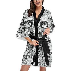 Ahegao Kimonos - Printed Fashion Ahegao Kimono