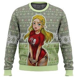 Ahegao Sweaters - Fashion Ahegao Zelda Ugly Christmas Sweater