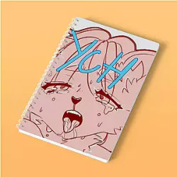 Ahegao Notebooks - YCH Ahegao Girl Journal Diary Gift