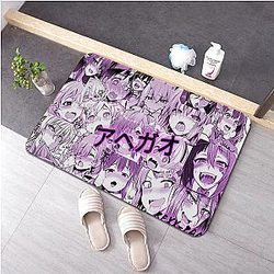 Ahegao Rugs - Anime Hentai Style Funny Ahegao Anti-Slip Rug