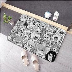 Ahegao Rugs - Anime Hentai Ahegao Doormat Home Balcony Anti-Slip Rug