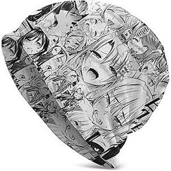 Ahegao Anime Beanies - Anime Fashion Streetwear Beanies