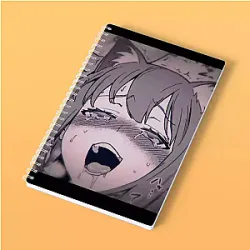 Ahegao Notebooks - Japanese Ahegao Waifu Girl Journal Diary Gift