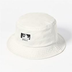 Ahegao Bucket Hats - Yoroshiku Anime Eyes Otaku Bucket Hat