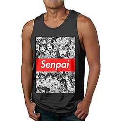 Anime Ahegao Tank Tops - Printed Anime Tank Top