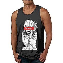 Ahegao Tank Tops - Printed Anime  Tank Top