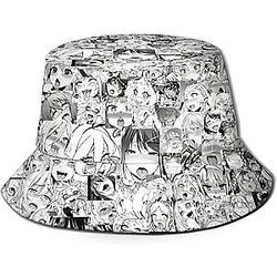 Ahegao Bucket Hats - Japanese Character Girls Hentai Anime Hat