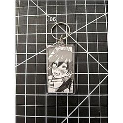 Ahegao Keychains - Japanese Anime Waifu Printed Keyring
