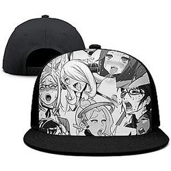Ahegao Hats - Anime Face Hentai Hip-Hop One Size Cap