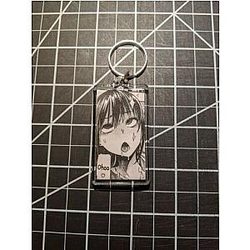 Ahegao Keychains - Ahegao Face Printing Keyring