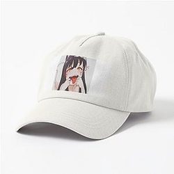 Ahegao Hats - Anime Girl Night Hentai Adjustable Unisex Classic Cap