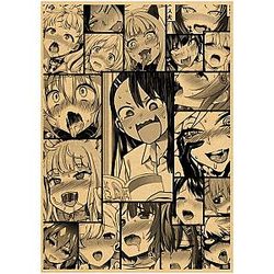 Ahegao Posters - Ahegao Anime Girls Wall Art