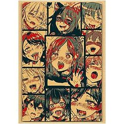 Ahegao Posters - Anime Sexy Poster Decoration