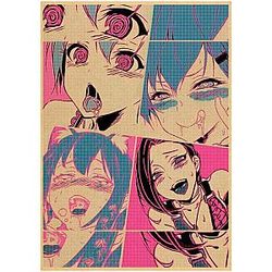 Ahegao Posters - Ahegao Poster Home Wall Art