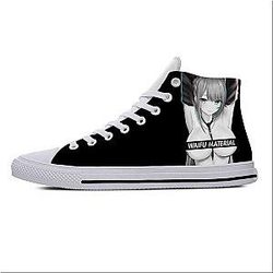Ahegao Anime Printed Shoes - Printed Casual Anime Ahegao Shoes