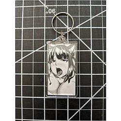 Ahegao Keychains - Ecchi Waifu Hand-Made Keychain
