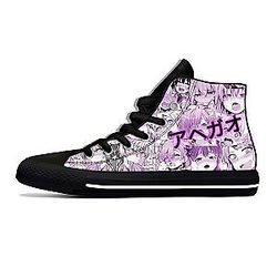 Anime Ahegao Converse Shoes - Anime Sexy Ahegao Shoes
