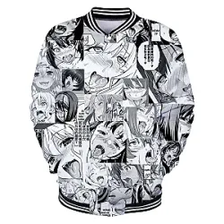 Anime Ahegao Jackets - Printed Top Sale Jacket