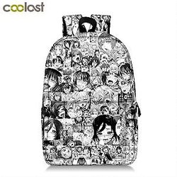 2021 Anime Kawaii Backpacks Men Women ahegao School Backpacks AL2402