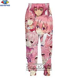 Ahegao 3D Printed Casual Pants Fashion Streetwear Men Loose Hip Hop Sporting Fashion Long Pants AL2402