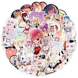 New Sexy Ahegao 50pcs Stickers