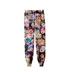 Ahegao Sweatpants - Ahegao Printed Sweatpant