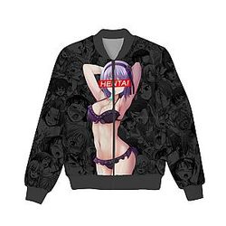 Hentai Sexy Bikini Ahegao Face Jacket