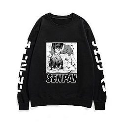 Anime Senpai Ahegao Otaku Funny Sexy Sweatshirt