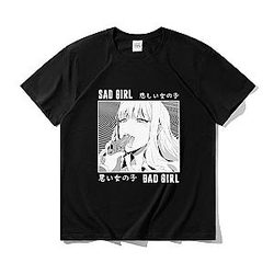Anime Hentai Ahegao Sad Girl Bad Girl T-shirt