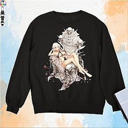 Hentai Waifu Sexy Girl On Throne Sweatshirt