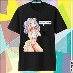 Japanese Foxy Sexy Cat Ears Ahegao T-shirt