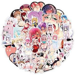 New Ahegao 50pcs Stickers