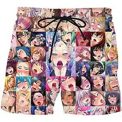 3D Unisex Ahegao Broadshort