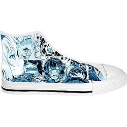 Ahegao Blue Shoes