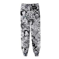 Anime Ahegao Sweatpants - Printing Fashion Sweatpant