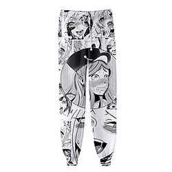 Anime Ahegao Sweatpants - Printing Fashion Casual Sweatpant